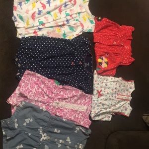 Bundle of 9 month carters rompers